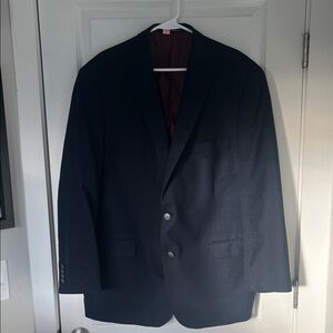 Hart Schaffner Marx Navy Suit Jacket